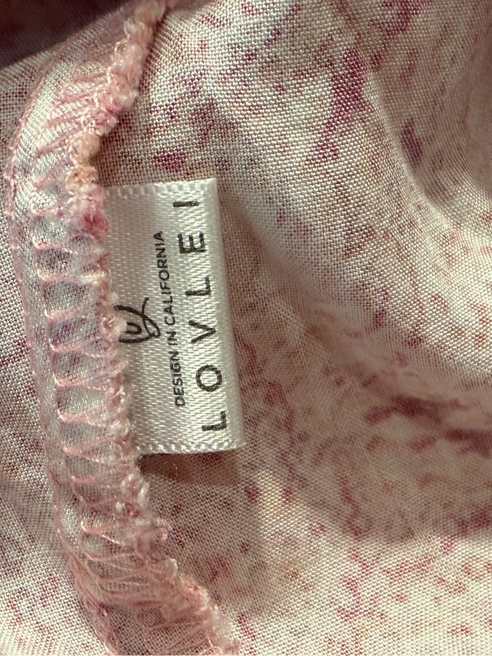 Vintage Lovlei Ranch California Pink Paisley Button-Down Western Blouse - Picture 6 of 8